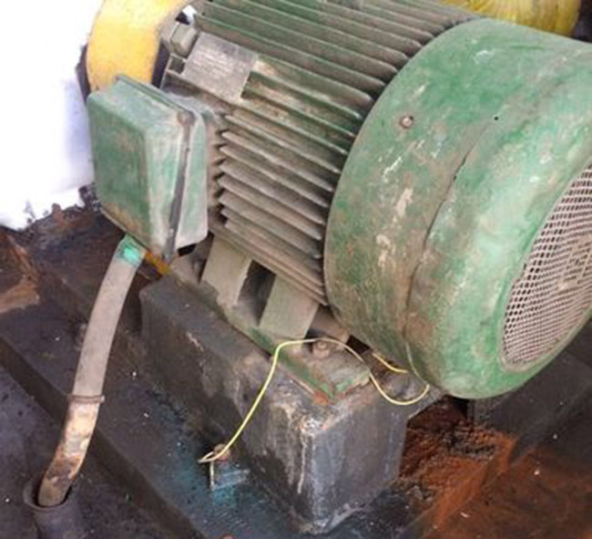 圖為西安西瑪電機接地照片